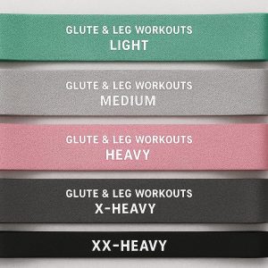 Loop Resistance Bands Set for Glute and Leg Workouts