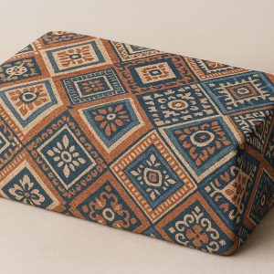Patterned Yoga Brick Stylish Support for Yoga and Home Decor