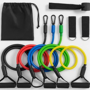 Heavy Duty Resistance Bands Set for Home Gym Strength Training