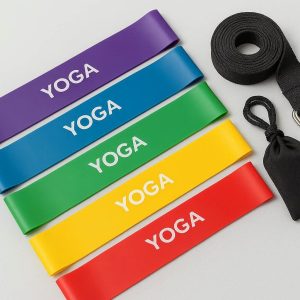 Yoga Resistance Bands Set for Flexibility and Stretching